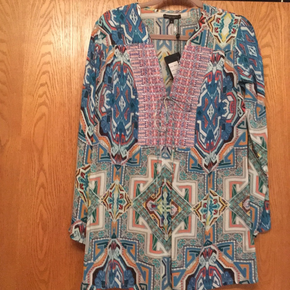 Alberto Makali colorful tunic
